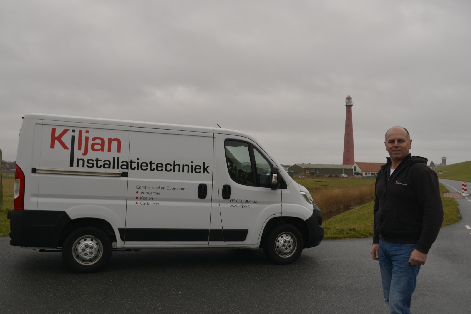 Kiljan Installatietechniek bij de servicebus